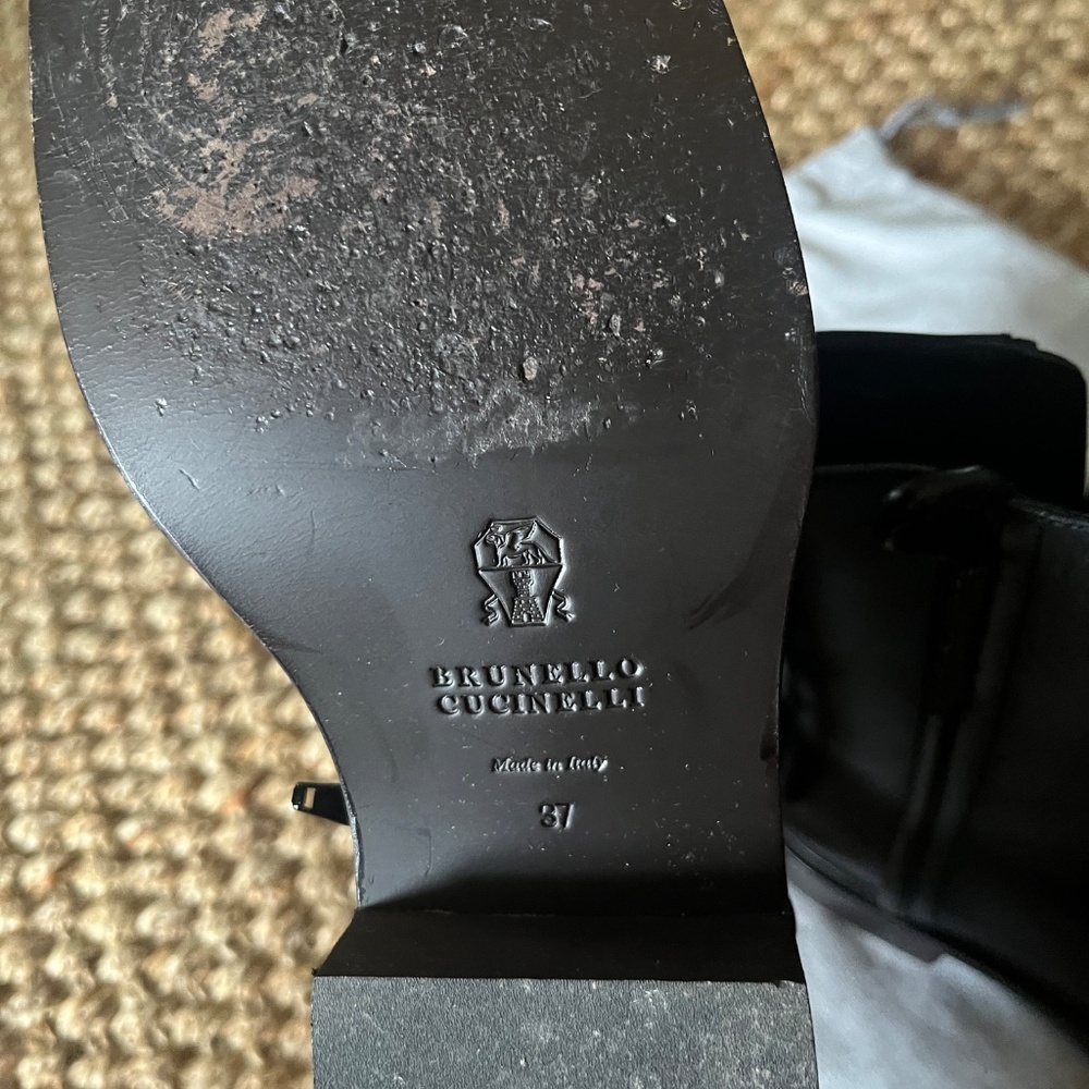 Brunello Cucinelli Women’s Leather Boots - Picture 5 of 7